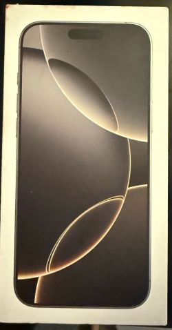 iPhone 16 pro max  256 GB