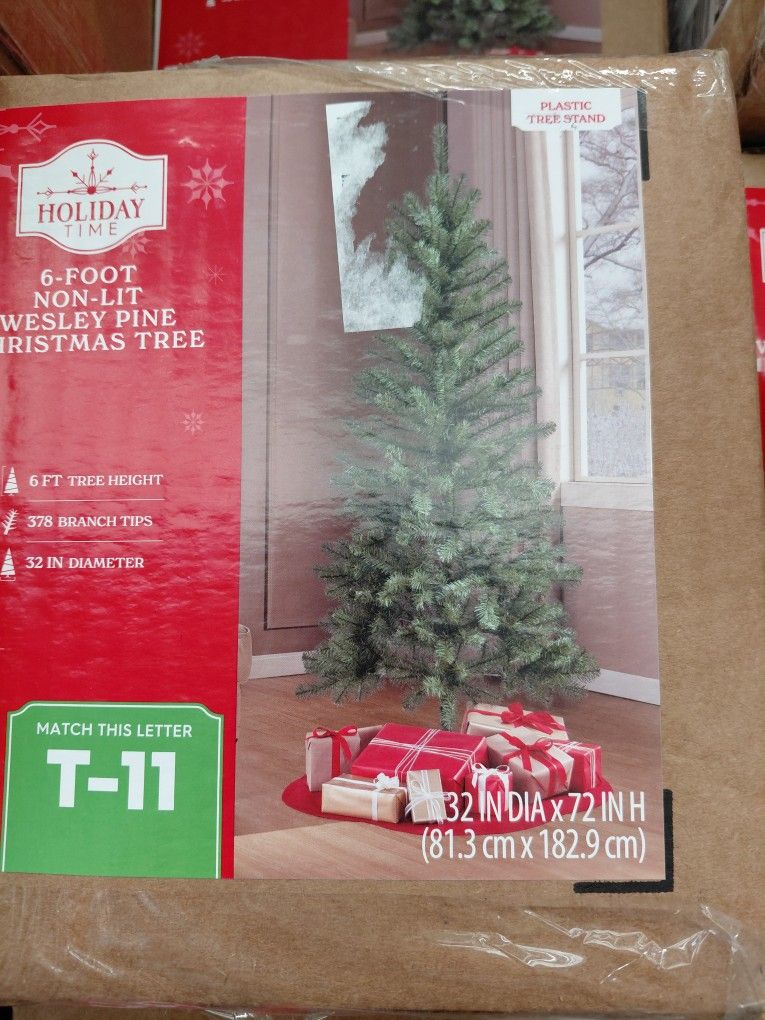 Christmas Tree Box Included Non Lit