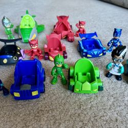 PJ Masks Toy Cars and Figures