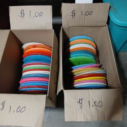 FRISBEE GOLF DISCS. 1.00 EACH. 
