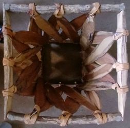 Rustic Boho handmade Wooden accent