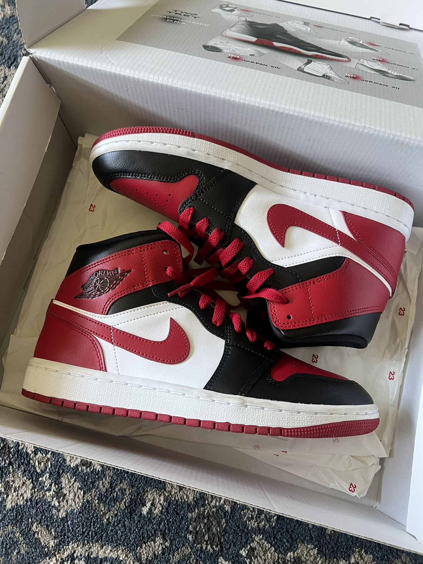 Nike Red Jordan’s 