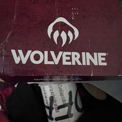 New Wolverine Steel Toe Boots For Sell ! Size 8