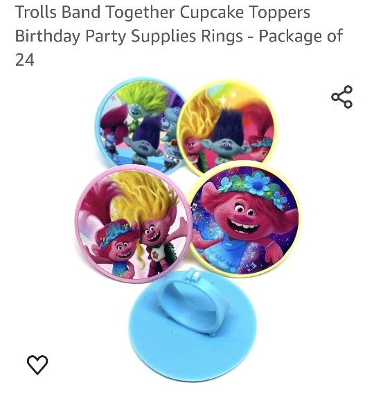 Trolls Band Together Birthday Party Supplies