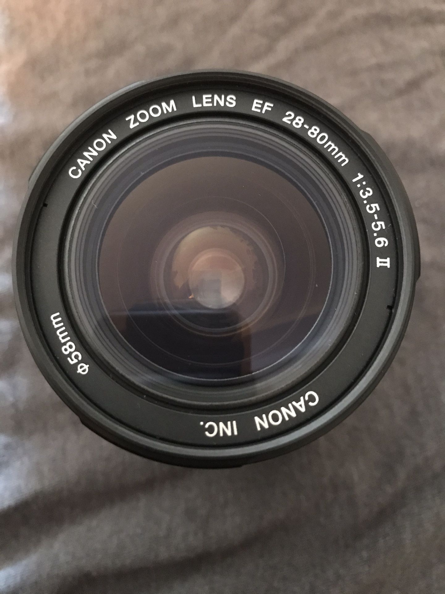 Canon Zoom Lens EF 28-80mm Camera Lens 58mm