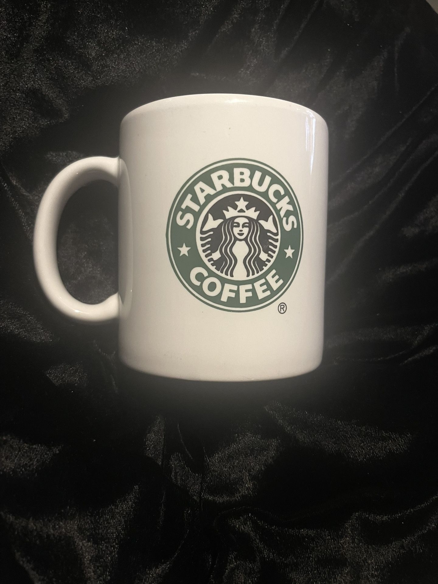Starbucks Mug White Ceramic 4” High