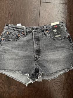 Levi's 501 High Rise Denim Shorts