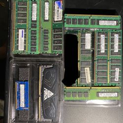 Desktop And Laptop RAM Sticks