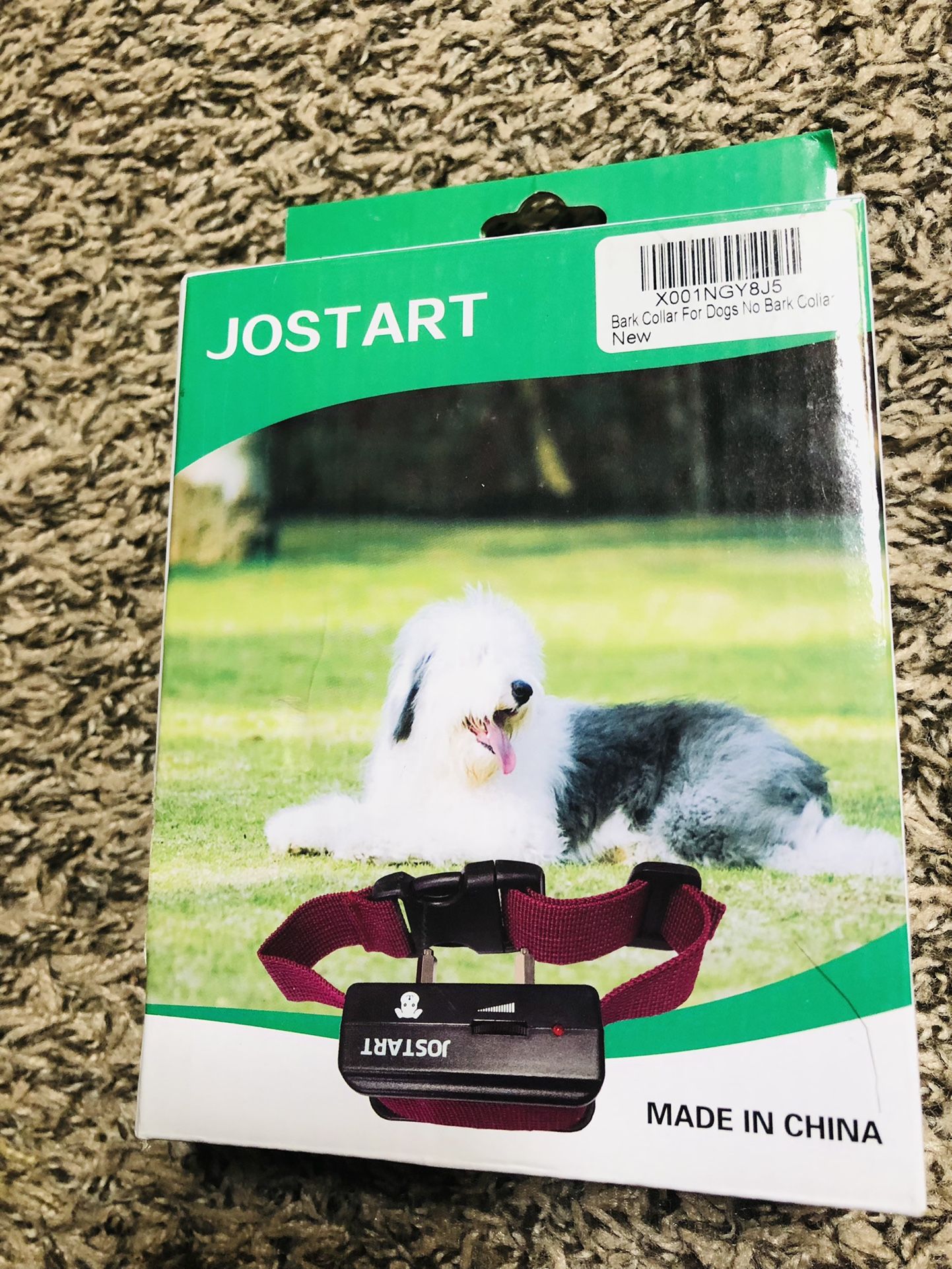 New joestar bark collar for dogs no bark collar