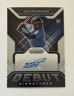 Julio Rodriguez Rookie Prizm Auto