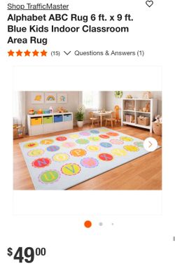 Kids Alphabet Rug