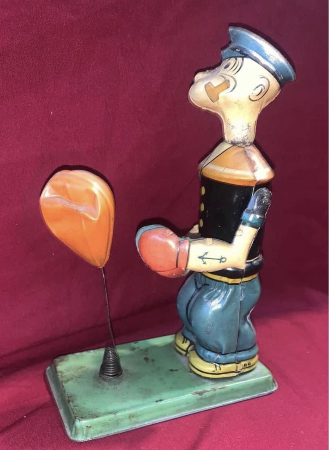  Vintage Tin Popeye 