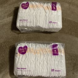 Baby Diapers- Size 1 Parent Choice Diapers