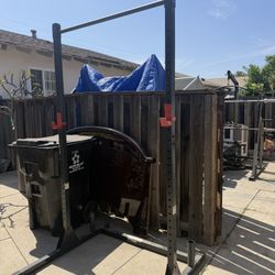 Squat Rack With Pull Up Bar Plus Bench 
