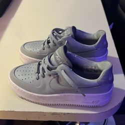 Grey Air Force 1 Size 6