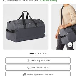 Duffel Bag Nice Material Thick 