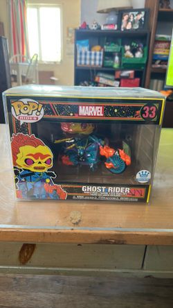 Ghost Rider Black Light Funko Pop