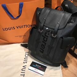 Louie Vuitton Supreme Backpack