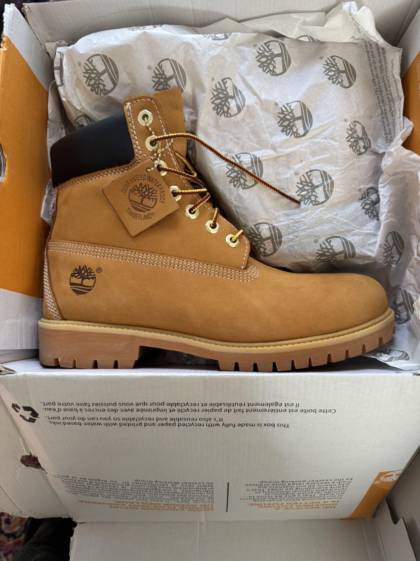 Tims Size 10 Worn 1 Time Just Like New