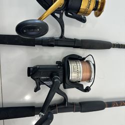 Penn And Shimano Fishing Combos