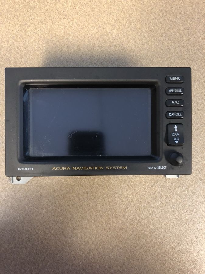 Acura CL/Acura TL OEM Navigation Screen.