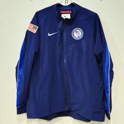 Nike ACG USA Blue Paralympic Team Jacket Women's Large NWT DZ3573-492