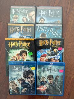Harry Potter DVDs - full set