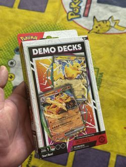 Pikachu Ex & Charizard Ex Demo Deck