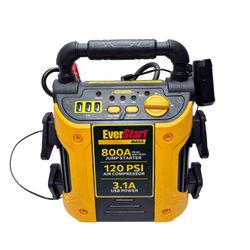 verStart J7CE 800A Peak Battery Jump Starter/120 PSI Air Compressor