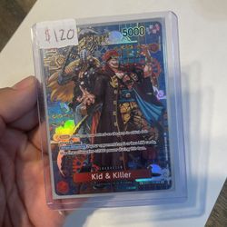 Kid And Killer Sp One Piece Tcg Alternate Art 