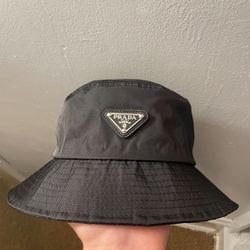 Black Prada Bucket Hat Unisex