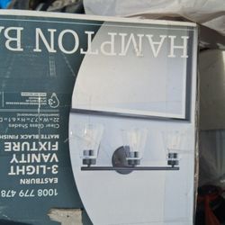 3 Ligth Vanity Fixture