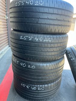 255-40-20 all four tires 🔥🔥🔥🔥🔥