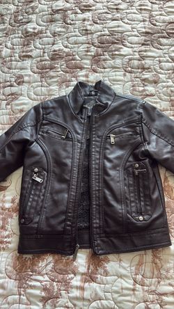 Boys Leather Jackey