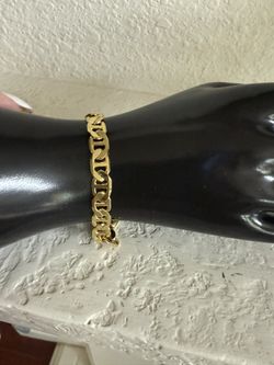 San Tropez Collezioni Gold Designer Bracelet 14k Gold Plated