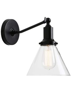 Wall Mount Single Sconce with Funnel Flared