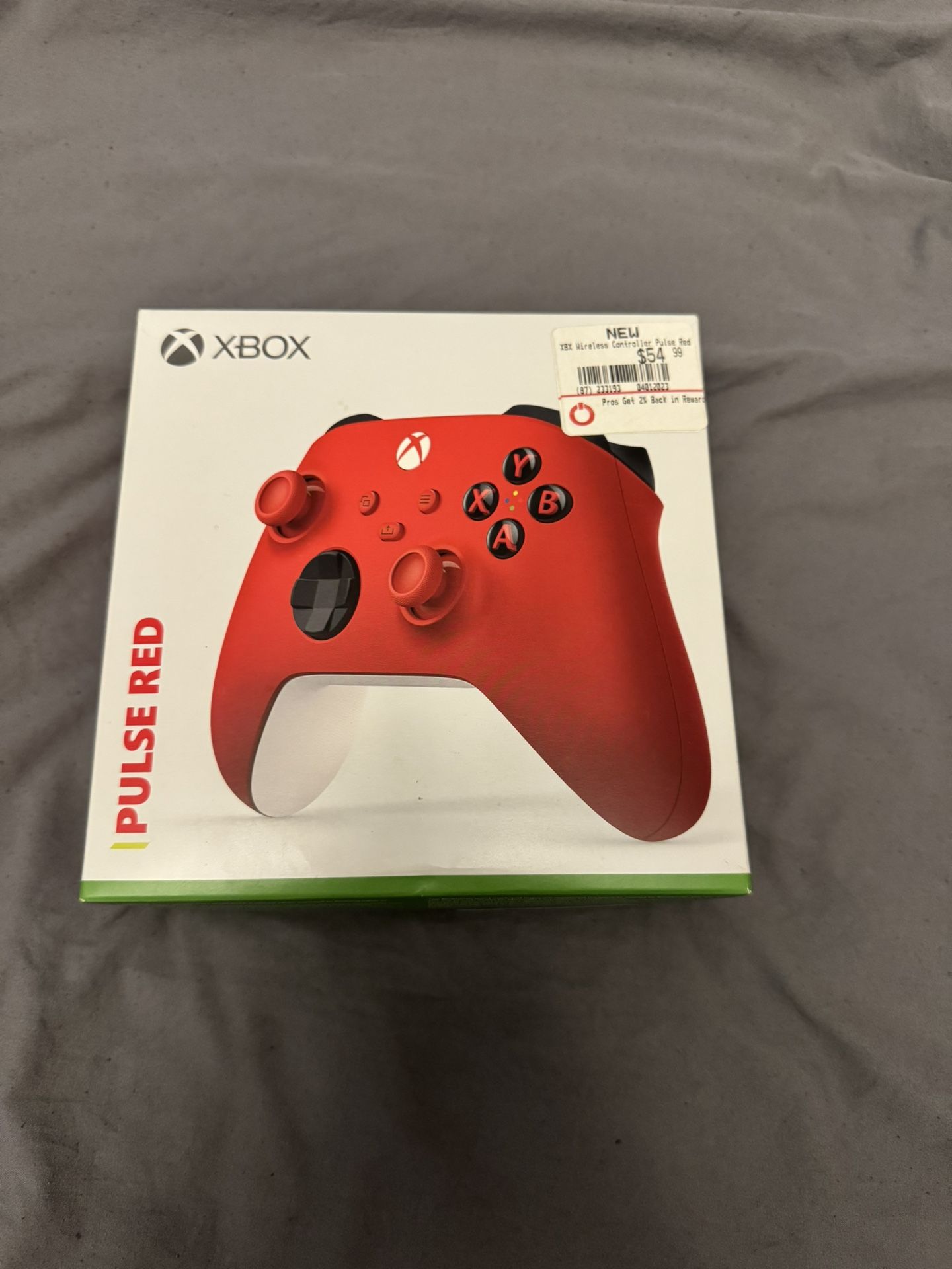Xbox Controller Pulse Red