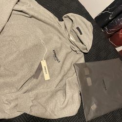 Dark Oatmeal Essentials Hoodie
