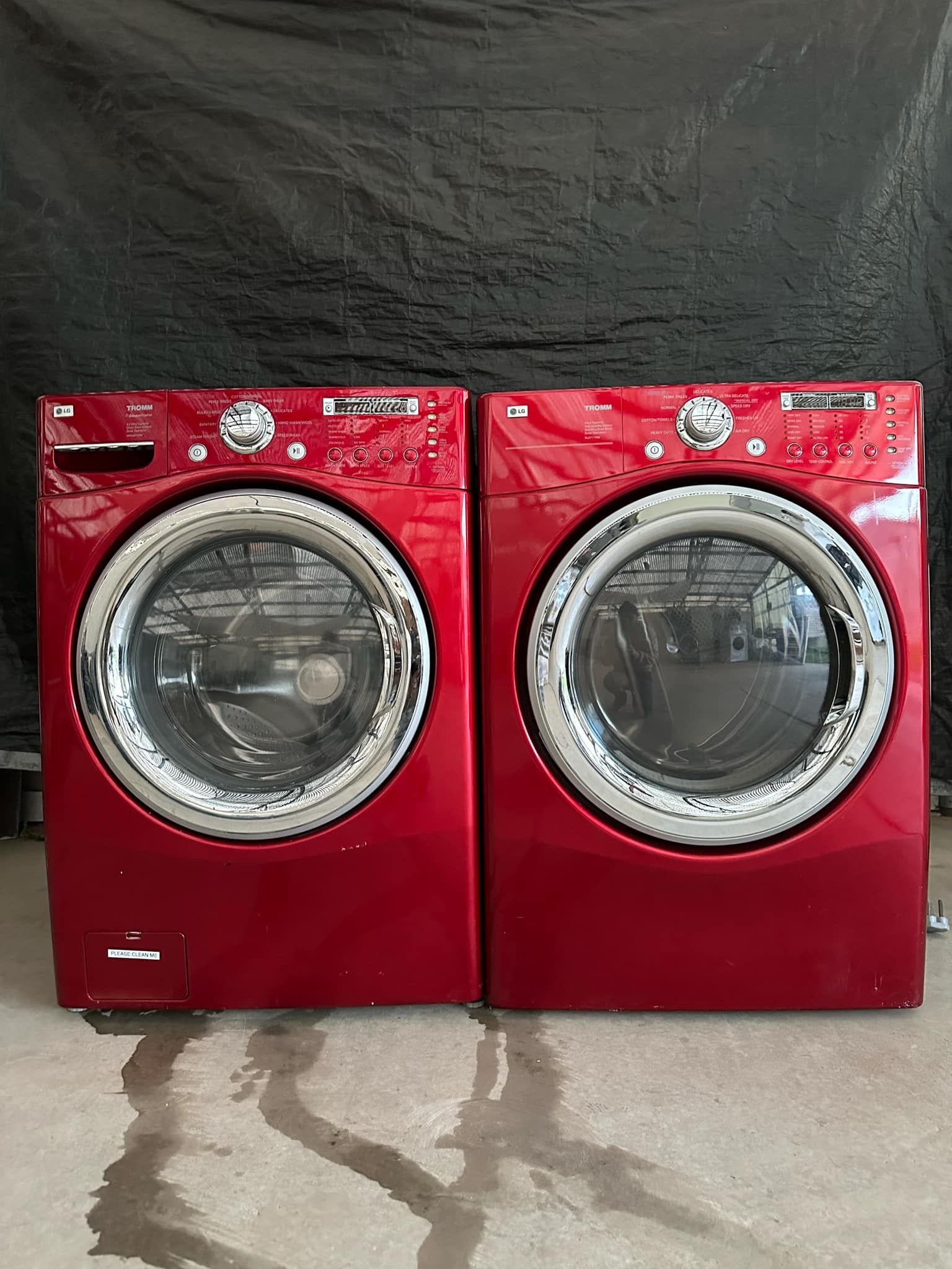 LG Washer And Electric Dryer 