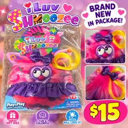 i Luv Shmoozee Plush Toy New in Package