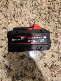 Milwaukee M18 Volt Redlithium Forge XC 8.0 Ah Battery