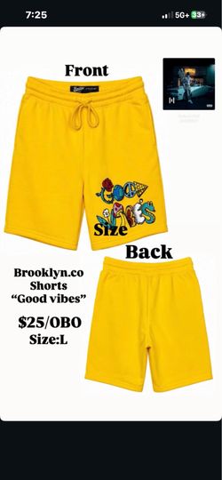 Brooklyn Cloth “Good Vibes” Sweat Shorts