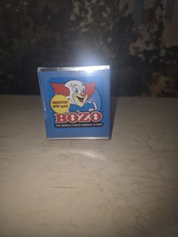 Bozo The Clown 7" Desktop Bop Bag (New, Sealed
