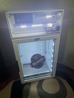 Montejo Cerveza Glass Door Mini Cooler
