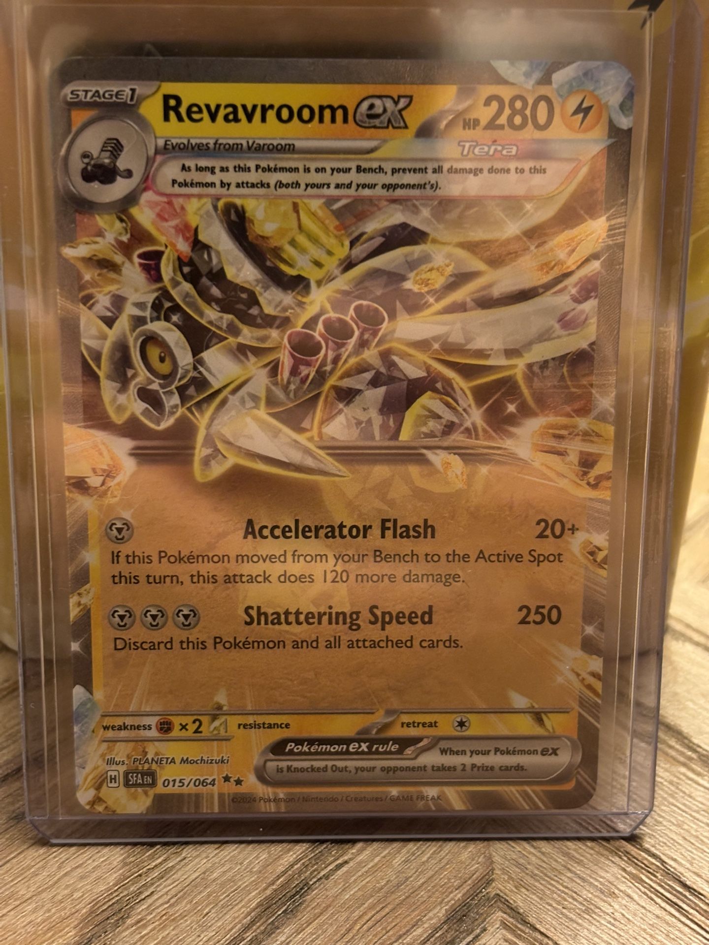 Revavroom EX 015/064 Shrouded Fable Double Rare Holo