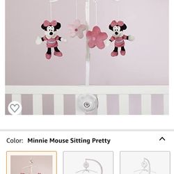 Disney baby Minnie Mouse Crib Mobile 