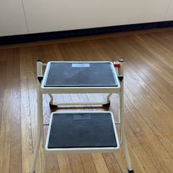 White Step Stool
