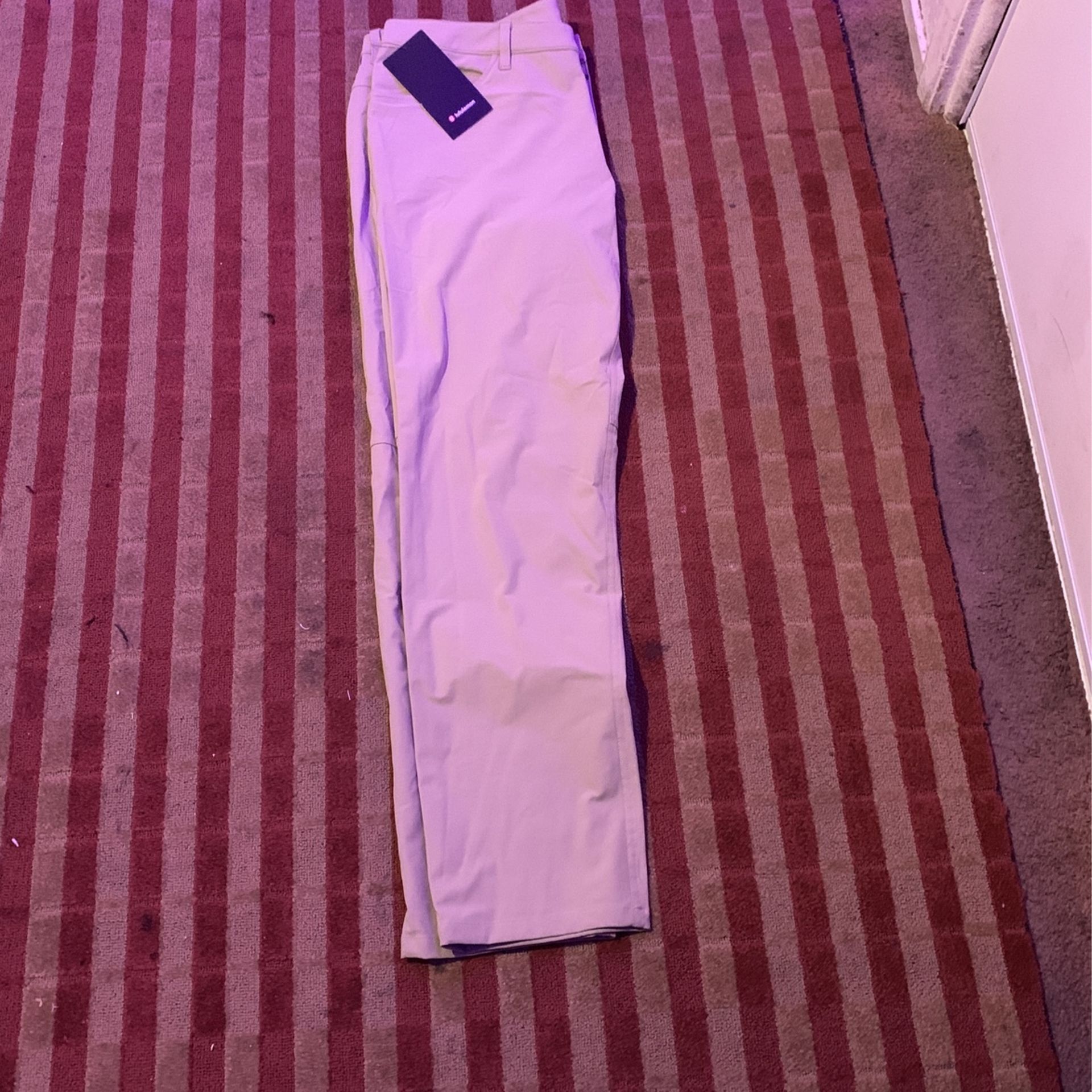 lululemon ABC Pant Classic tan size 38