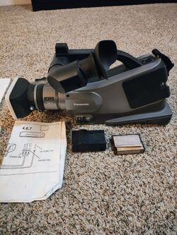Old school Panasonic camcorder
