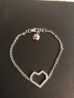Juicy Couture heart bracelet